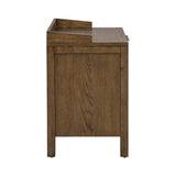 ZUN 1-Drawer Nightstand with Shelf B035118613