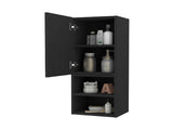 Black Wengue 2-Shelf Medicine Cabinet B06280750