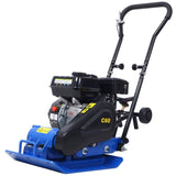 212cc 6.5HP 5600VPM Gas Vibration Compaction Force 20 x 14 inch Plate Compactor w/Built-in Wheel,EPA W465P146304