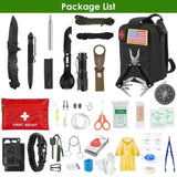 47 in 1 Survival Kits, Gifts Men, Professional Survival Gear Equipment Tools First Aid Supplies 61357730