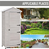Outdoor Garden Storage Shed Tool House 72159340