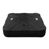 Patio Umbrella Base with Wheels, Water & Sand Filled Weighted Base for Most Cantilever Offset W1859P304053