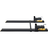 VEVOR Pallet Forks, 4000 lbs Clamp on Pallet Forks, 60" Total Length Heavy Duty Pallet Forks with T3342P309888