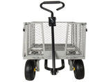 3-in-1 Oversized Steel Garden , 880lbs Pullable Mesh Metal Garden, All-Terrain Utility 58365915