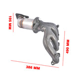 Front Catalytic Converter Fits for Chevy Colorado GMC Canyon 2007-2012 Isuzu i-290 2007-2008 L4 2.9L 21860816