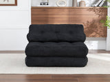 Folding Sofa Bed, Convertible Sleeper Chair with Pillow Foldable Mattress with Back Support, W2200P575430