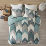 King/Cal King 3 Piece Comforter Mini Set B03596442