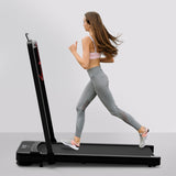 ZUN Treadmill home model small silent foldable electric walking climbing indoor gym special 18976546