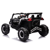 ZUN 12V Ride On Car with Remote Control,UTV ride on for kid,3-Point Safety Harness, Music Player W1396126988