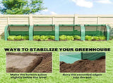 Garden Bed with Mini Greenhouse 40244174