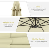 Cantilever Tilt Offset Patio Umbrella 64126368