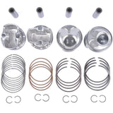 ZUN 4 x Piston & Rings Kit For Kia Soul Forte Forte5 Hyundai Tucson Elantra 2.0L L4 2014-2018 43999802