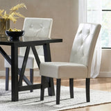 CARTER 5-TUFT KD DINING CHAIR 54274.00IVY