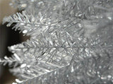 6-foot silver Christmas tree with bracket 07625366