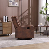 COOLMORE Recliner Chair,360 Degree Swivel Nursery Chair,Glider Chair,Modern Small W1539P151223