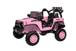 ZUN 24V 9Ah Ride on Toy for Big Kids, 2-Seater Powered Ride-on Truck Car with Remote,pink W2058P203309