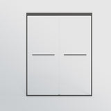 44-48 in. W x 72 in. H Double Sliding Shower Door, Semi-frameless Bypass Bathroom Sliding Door with W1573P239433