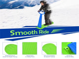 Safe Kids Snow Scooter - Raised Anti-Slip Spots, Directional Bottom, Easy Steering & Balance-Blue 97709660