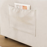 3-in-1 Upholstered Futon Sofa Convertible Sofa bed,Foldable Tufted Loveseat with W2325P195865