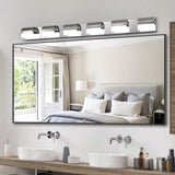 ZUN Modern Bathroom Vanity Lighting 6-Light LED Vanity Lights Over Mirror Bath Wall Lighting W1340P206824