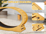 Cat Wheel Exerciser for Indoor Cats, 43.3-inch Large Cat Exercise Wheel for Running Silent, Cat 07677177