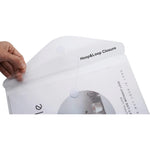 ZUN 50pcs Clear Envelopes, Expandable Folders for Documents and Waterproof Folders with Snap Closure, A4 84677840