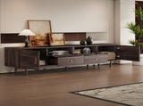 76" TV Stand with Drawers for Living Room/Bedroom, Modern Chic Entertainment Center for TVs Up to 85 N710P339467P