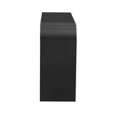U_STYLE Striped Storage Cabinet with 4 Doors , Adjustable, Suitable for Study,Entrance and Living WF321487AAB