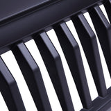 ZUN ABS Plastic Car Front Bumper Grille for 2007-2018 Jeep Wrangler JK ABS Plastic Coating with Rivet 03112395