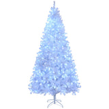 ZUN 9 FT Pre-lit Artificial Christmas Tree, Hinged Xmas Pine Tree with 2000 Branch Tips, 650 Lights and 22390839