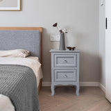 2pcs Country Style Two-Tier Night Tables Large Size Grace 63971339