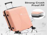 PP Trolley Case 24in Travel Suitcase Pink 96632482