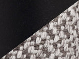 Twin Size Headboard in Black Metal and Grey Fabric B202P223762