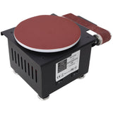 2 in 1 Mini Belt Disc Sander,Bench Grinder Small Spindle Sander Machine for Wood Metal Stone Diy W465P202885