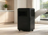 440 Sq.Ft Black Portable Mobile AC, Dehumidifier Fan 24H Timer, Auto Sleep, Window Kit 29765233