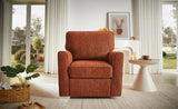 360&deg Swivel Chair Accent Barrel Armchair Swivel Sofa Chair with Side Pockets for Living Room, N719P283037J