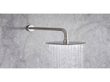 Shower Arm, Extra Fixed Arm with Flange, Stainless Steel Wall-Mounted ShowerHead Arm 10862575