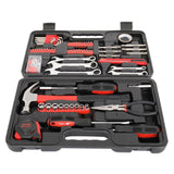 148pcs Iron Household Tool Set Red 08695817