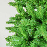 7ft artificial Christmas tree, 1028 branches, 84 inches high, flame retardant PVC, Green 00440339