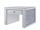 Noralie Mirrored & Faux Diamonds End Table B2726P448757