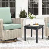 Outdoor Side Table, HDPE Adirondack Table Patio Side Table, Weather Resistant End Table Small 84073037