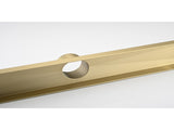 30 Inch Linear Shower Drain with 2-in-1 Flat & Tile Insert Removable Cover, 304 Stainless Steel with 68855432