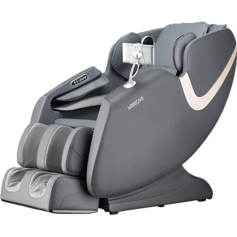 ZUN BOSSCARE 2023 New Massage Chairs with AI Voice Control Shiatsu Recliner Gray W730138147