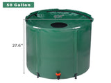 50 Gallon Folding Rain Barrel Water Collector Green 28498900