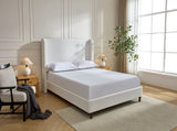 Harper Tall Headboard Upholstered Bed / 54" High Headboard / Elegant Simplicity / No Box Spring B083P227898
