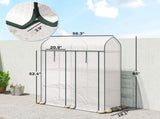 Garden Bed with Mini Greenhouse 20295784