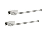 2 Pack Paper Towel Holder Wall Mount, Self-Adhesive or Drilled Paper Towel Holder Under Cabinet. W2287P151990