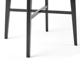 Modern Bar Height 42" Dining Table, Rubberwood Legs and Laminate Table Top, Paladina Marble Finish, 65503.00