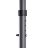 Manual Retractable Awning-118'' Non-Screw Outdoor Sun Shade Cover with UV Protection 100% W419142761