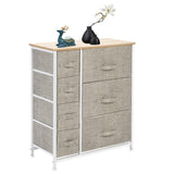 ZUN Dresser with 7 Drawers - Furniture Storage Tower Unit for Bedroom, Hallway, Closet, Office 27962051